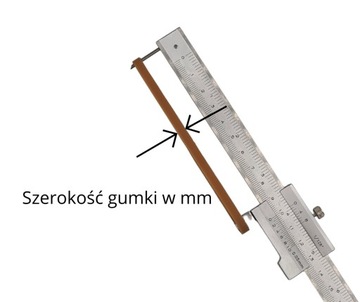 Резинки 80х1,5х10,0 - оранжевые