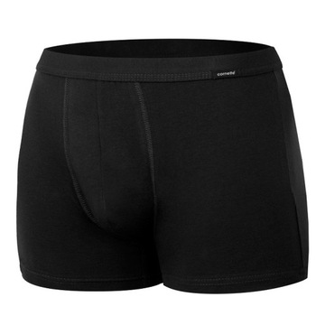 Bokserki męskie Cornette Authentic Perfect Mini 223 czarne black r. M