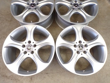 4× DISK HLINÍK MERCEDES-BENZ OE 8.0" X 18" 5X112