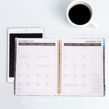 ЕЖЕМЕСЯЧНИК 2024-2025 УДОБНОЕ РАСПИСАНИЕ БЛОКНОТ ЕЖЕГОДНЫЙ БУМАГА