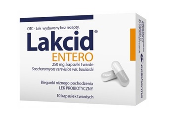 Lakcid Entero lek probiotyk przeciwbiegunkowy 10ka