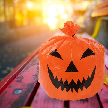 Портативный мешок для мусора на Хэллоуин 6