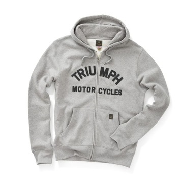 BLUZA Z KAPTUREM TRIUMPH LAVENHAM MELANGE SZARA M