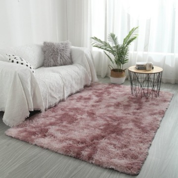 Розовый SHAGGY RABBIT PUSH RUG 220x160 CM Soft XXL