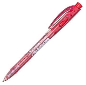 Długopis Stabilo Liner 308 automatyczny czerwony