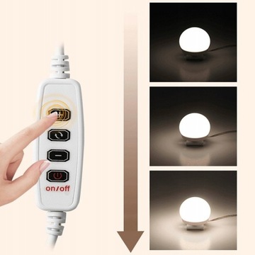 СВЕТОДИОДНЫЙ КОСМЕТИЧЕСКИЙ СТОЛИК с ЗЕРКАЛОМ + стильный МАКИЯЖНЫЙ СТОЛ, 4 ящика!