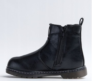 WOJTYŁKO Ботильоны Ботинки Челси BLACK 1Z21045C R 29