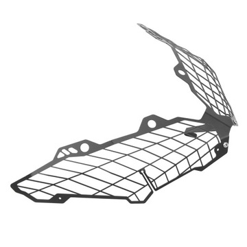 Osłona reflektora motocykla Grill Czarny reflektor Siatka osłona grilla