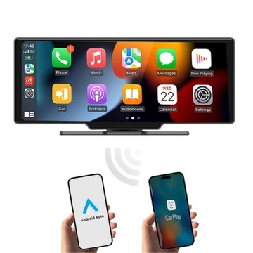 Ekran dotykowy 4K z przodu i z tyłu samochodu Stereo Wireless Carplay Android Auto