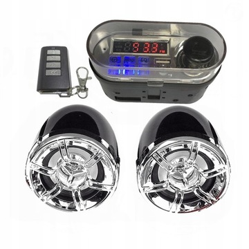 Motocykl kompatybilny z Bluetooth głośnik TF Radio