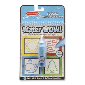 Kolorowanka wodna kształty - WaterWow