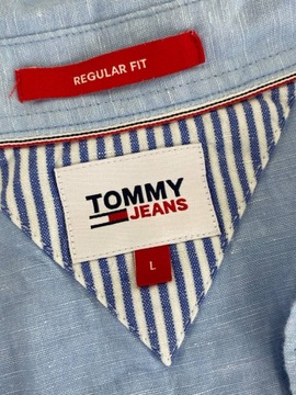 Koszula męska Tommy Jeans Tjm Blend DM0DM10144 L 20C61
