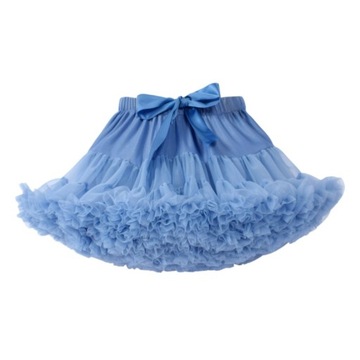 TUTU MEGA PUSZYSTA PETTISKIRT SPÓDNICZKA NIEBIESKI