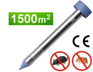 MOCNY ODSTRASZACZ NA KRETY NORNICE WĘŻE ŻMIJE ZASKROŃCE PRZECIW KRETOM