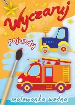 SKRZAT MALOWANKA WODNA WYCZARUJ POJAZDY
