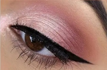 CIENIE CIEŃ DO POWIEK PERŁOWY JASNY RÓŻ POŁYSK POJEDYNCZY DO MAKIJAŻU OCZU