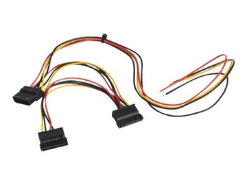AKYGA Przewód serwisowy ATX AK-SC-24 Molex f / Sata f / Sata f 40 / 15 / 15