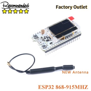 868MHz/915MHz LoRa ESP32 Oled Wifi SX1276 moduł IOT z anteną dla Arduino el