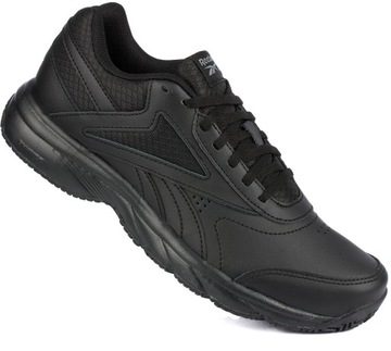 REEBOK WORK N CUSHION CZARNE MĘSKIE BUTY SPORTOWE SKÓRZANE SNEAKERSY r 42