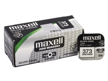 Bateria srebrowa Maxell 373 / SR916SW / SR68 (1szt.)