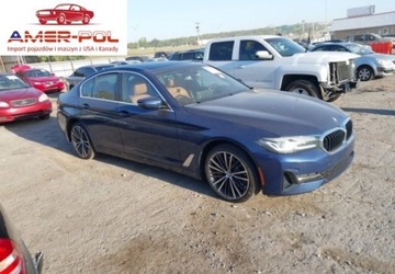 BMW Seria 5 G30-G31 2021 BMW Seria 5 2021r., 530I, od ubezpieczalni 2.0 Benzyna 248KM