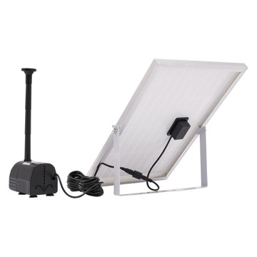 10W SOLARNA POMPA WODNA FONTANNA 2M 1000L/H