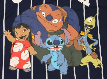 Bluzka damska zapinana na guziki Koszulka DISNEY Lilo i Stitch r. 1X Duża