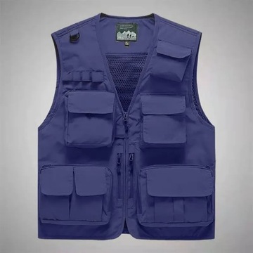 Multi Pocket Men's Vest Outdoor Tactical Hunting S