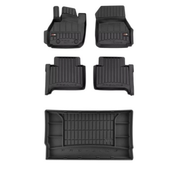 3D gumová sada koberců a rohožek Renault Zoe od roku 2012 Hatchback