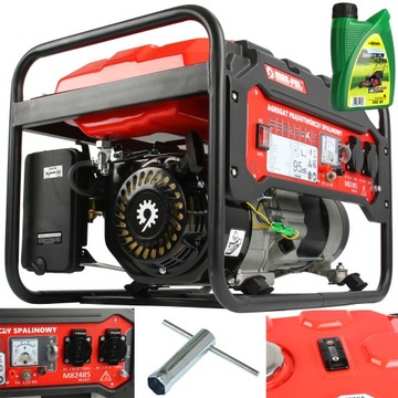 AGREGAT PRĄDOTWÓRCZY PRĄDU 230V 3KW 12V OLEJ 0,6