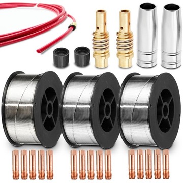 Zestaw MIG MAG do aluminium nierdzewki MB15 DRUTY
