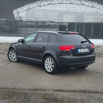 Audi A3 8P Hatchback 3d 2.0 TDI PD 170KM 2006 Audi A3 Sportback 2.0 TDI DPF S line Sportpaket, zdjęcie 15