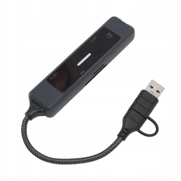 Hub USB 5 w 1 typu C Hub obsługa adaptera USB3.0 USB2.0 100 mb/s RJ45 SQ