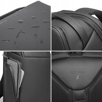 Рюкзак Bange для ноутбука 15,6 BG-7277 с USB, черный