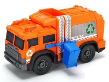 Дикки оранжевый мусоровоз