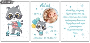 Метрика с фото 3 плакаты молитва A4