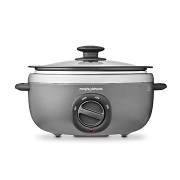 Markowy Wolnowar Garnek Elektryczny Morphy Richards Titanium 3.5L Slow Cook