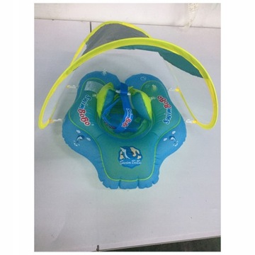 Koło dmuchane dla dzieci materac ponton z daszkiem