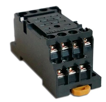 РОЗЕТКА ADELID ДЛЯ РЕЛЕ R4 НА TH35/DIN-РЕЙКЕ AEI-R4-SOCKET