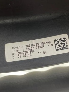 3074828 VOLANT 1.5 DCI 55 2015 DACIA DOKKER