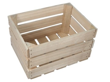 Skrzynka drewniana nowa 39X29X24cm