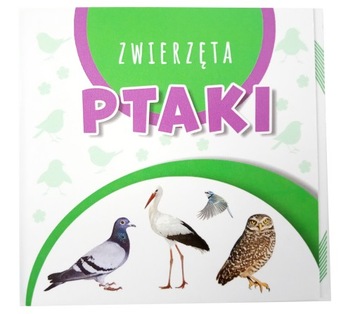 604815 KSIĄŻECZKA OBRAZKOWA SKŁADANA ZWIERZĘTA PTA