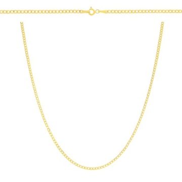 Złoty łańcuszek Pancerka 45 cm pr. 585