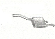 Tłumik końcowy Ford Focus MK1 poj.1,8diesel kombi+obejma