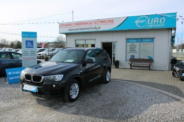 BMW X3 F25 SUV Facelifting sDrive18d 150KM 2016 BMW X3 Automat skóra Xenon F-vat Salon Polska