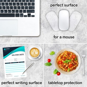 Защитный коврик 120х60 для письменного стола УЗОРЫ