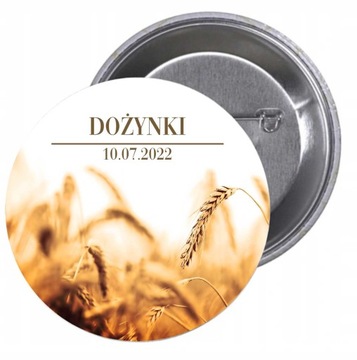 Przypinki buttony HIT DOŻYNKI TANIO