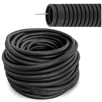 Rura karbowana z pilotem PESZEL PVC 20/16 750N 50m