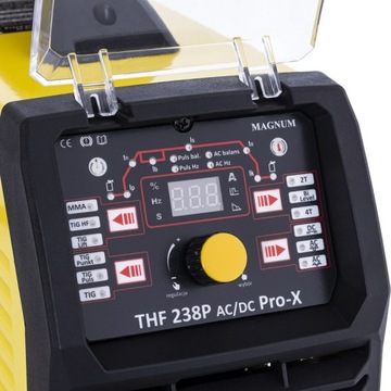 КОМПЛЕКТ TIG MAGNUM 238P AC/DC PRO-X 2OOA 60% ИМПУЛЬСНЫЙ ACDC