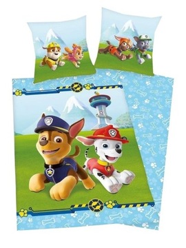 POŚCIEL LICENCYJNA 160x200cm 100% BAWEŁNIANA 44322-73 psi patrol